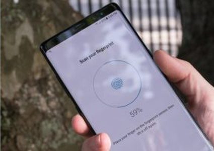 جالكسي نوت 9 سيضم مستشعر بصمة إصبع أسفل الشاشة