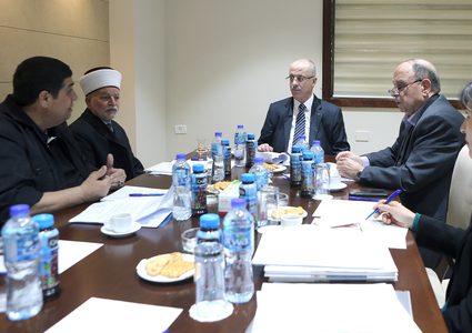 الحمد الله يترأس اجتماع اللجنة العليا للقدس