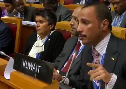 الغانم يُهاجم الإحتلال مجددًا ويُؤكّد أنَّها الدولة الأكثر مخالفة للقرارات الدولية