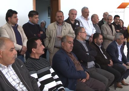 بالفيديو.. وقفة تضامنية  مع الزميل بكر عبد الحق