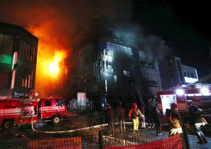 مصرع 53 شخصاً بحريق في روسيا