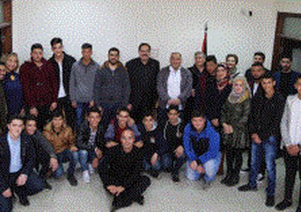 صيدم يدعو طلبة التربية الإعلامية لفضح انتهاكات الاحتلال أمام العالم