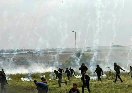 الهيئة الوطنية العليا لمسيرة العودة تُعلن إنتهاء فعالية يوم الأرض