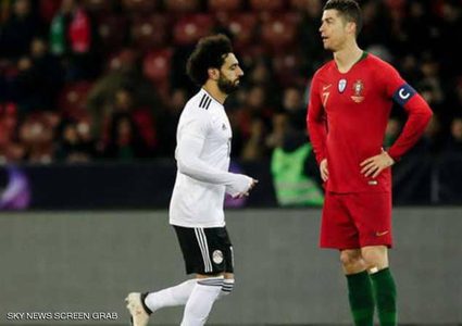 محمد صلاح يعادل رقم رونالدو
