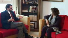 وزير الثقافة يبحث مع مديرة المكتبة الوطنية التونسية سبل تعزيز التعاون