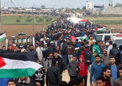 وقفة في طوباس تضامنا مع أهلنا في غزة