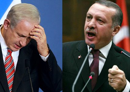 على خلفية أحداث غزة، مشادة بين نتنياهو واردوغان