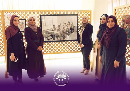 أعمال الفنانين الشباب في معرض ألوان