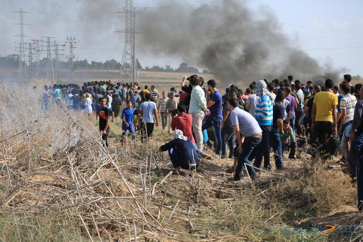 غزة: إصابة 3 شبان بالرصاص الحي وآخرين بالاختناق خلال مواجهات