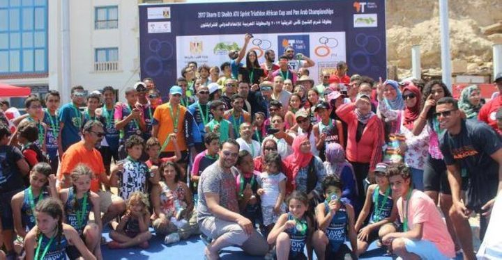 منتخب فلسطين للترايثلون يحصد المركز الأول للبطولة العربية وكأس افريقيا الدولية السادسة