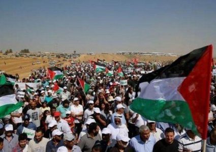 لليوم الرابع.. فعاليات مسيرة العودة الكبرى متواصلة في غزة