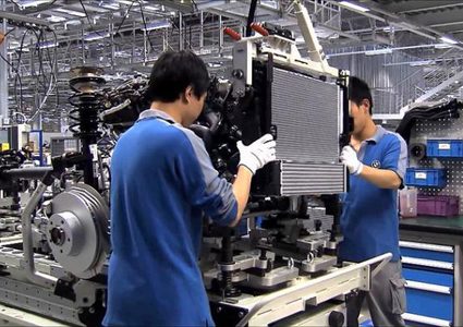 تسارع ملحوظ في نشاط المصانع في الصين خلال اذار/مارس