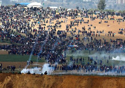 "هيومن رايتس ووتش": قتل متظاهري غزة عمل مدروس وغير مشروع