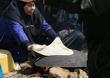 حضور لافت للمرأة في مسيرات العودة