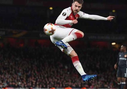 فينغر يمدح رامسي بعد "الهدف الخيالي"