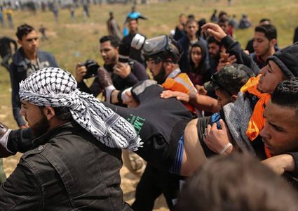 8 إصابات برصاص الاحتلال شرق غزة إحداها خطيرة