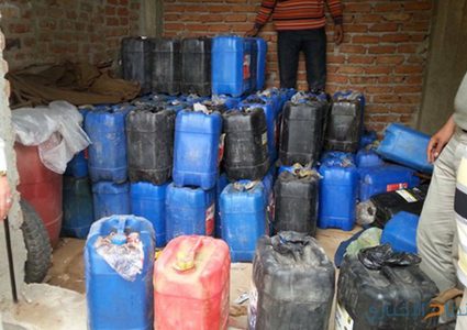 سلفيت: ضبط 1000 لتر سولار مهرب