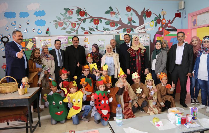 صيدم يفتتح مدرسة بير قوزا