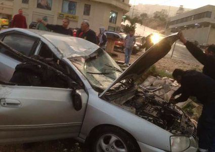 بالصور: إصابة ثلاثة مواطنين في نابلس