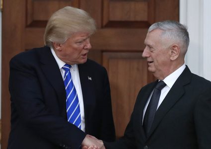 وزير الدفاع الأمريكي يصل البيت الأبيض للقاء ترامب في اجتماع مفاجأ