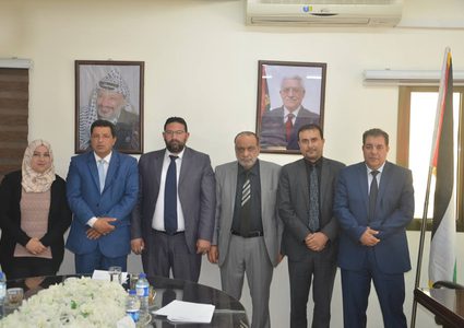المحامي عبد العزيز الغلاييني نائبا لنقيب المحامين مركز غزة