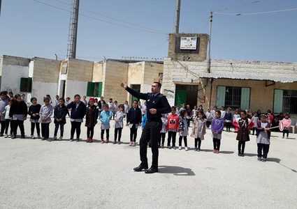 الشرطة تنظم يومًا شُرطيًا للطلبة في بيت لحم