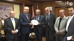 طاهر المصري يزور جامعة النجاح الوطنية (فيديو)