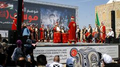 أريحا: انطلاق فعاليات موسم النبي موسى