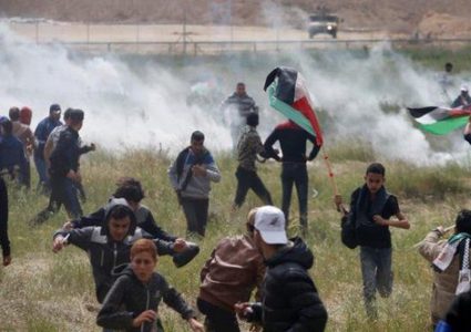 "الخارجية" تدين القمع العنيف لمظاهرات غزة وإحراق مسجد عقربا