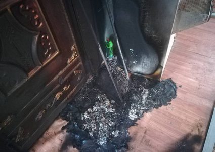 مستوطنون يحاولون احراق مسجد في بلدة عقربا(صور،فيديو)