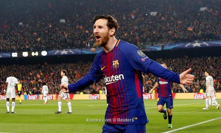 ميسي يعادل رقم أسطورة ريال مدريد
