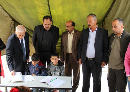 الاحتلال يجدد عدوانه على مدرسة زنوتا الاساسية المختلطة ضمن حملة التحريض الممنهجة