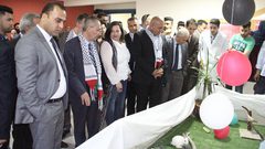 كلية العلوم في جامعة النجاح الوطنية تفتتح المعرض العلمي التاسع بحضور عالي المستوى محلياً ودولياً