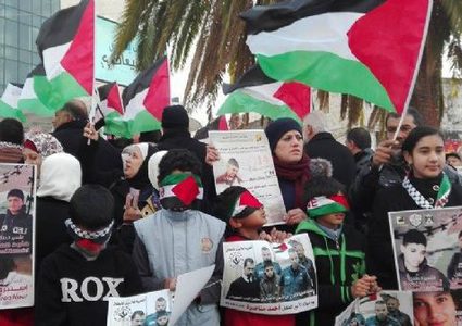 جنين: وقفة تنديداً بقرار الاحتلال هدم منزل ذوي الأسير القمبع