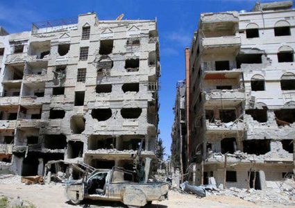 العثور على مقبرة جماعية في دوما تضم رفات 30 شخصا