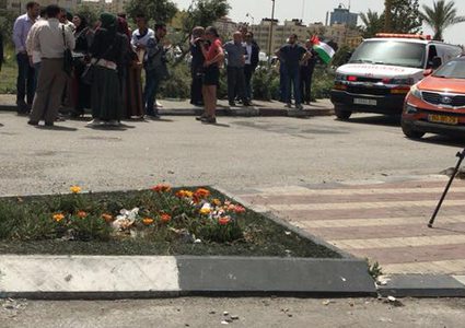 الاحتلال يقمع مسيرة جماهيرية بذكرى يوم الأسير على المدخل الشمالي للبيرة