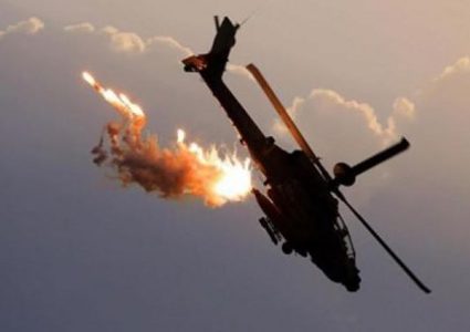 سقوط مروحية إيرانية في مياه الخليج العربي