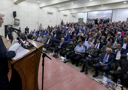 الحمد الله: مهمتنا الأولى هي تمتين جبهتنا الداخلية لتوحيد شعبنا وتطوير مؤسساته