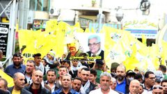مهرجان مركزي في جنين دعما ومبايعة للرئيس