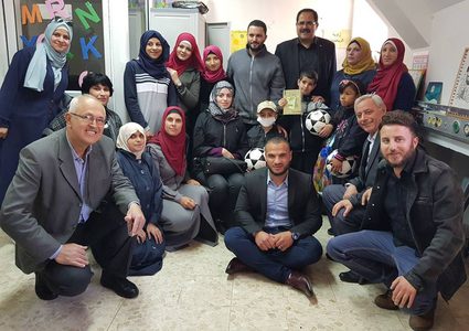 صيدم يتفقد مدرسة "الإصرار" في القدس