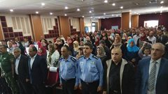 الشرطة تشارك بمهرجان الوفاء للأسرى و الشهداء