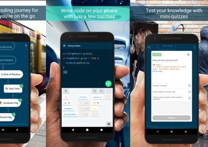 تطبيق لتعليم البرمجة بأمتع طريقة ممكنة من غوغل!