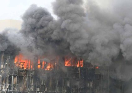 مصرع  18 شخصاً بحريق في الصين