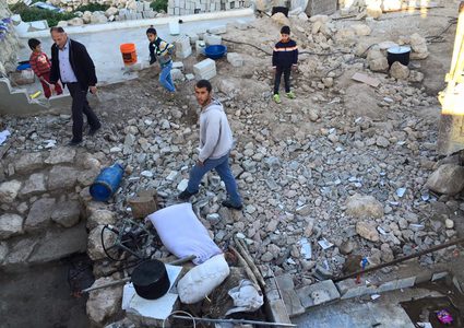 الاحتلال يفجر منزل الأسير القمبع في جنين (صور - فيديو)