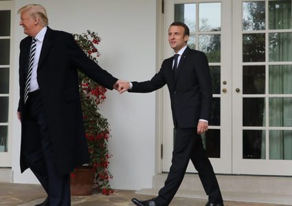 الرئيس الفرنسي بعد اجتماع مع ترامب نسعى لاتفاق جديد مع إيران