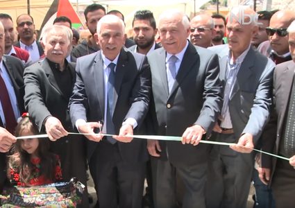 حفل إطلاق مسار الإعمار السياحي في البلدة القديمة بمدينة الخليل