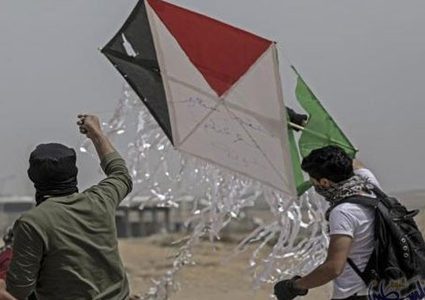 الاحتلال يزعم بأن الطائرات الورقية تدمر القطاع الزراعي