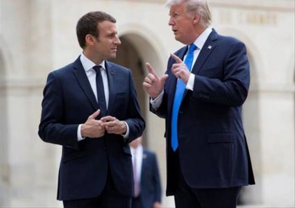 ماكرون: ترامب يعتزم الانسحاب من الاتفاق النووي