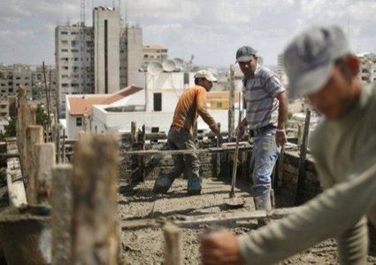 ارتفاع مؤشر أسعار تكاليف البناء للمباني السكنية بالضفة