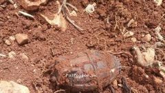 الشرطة تتلف جسماً مشبوهاً شرق نابلس